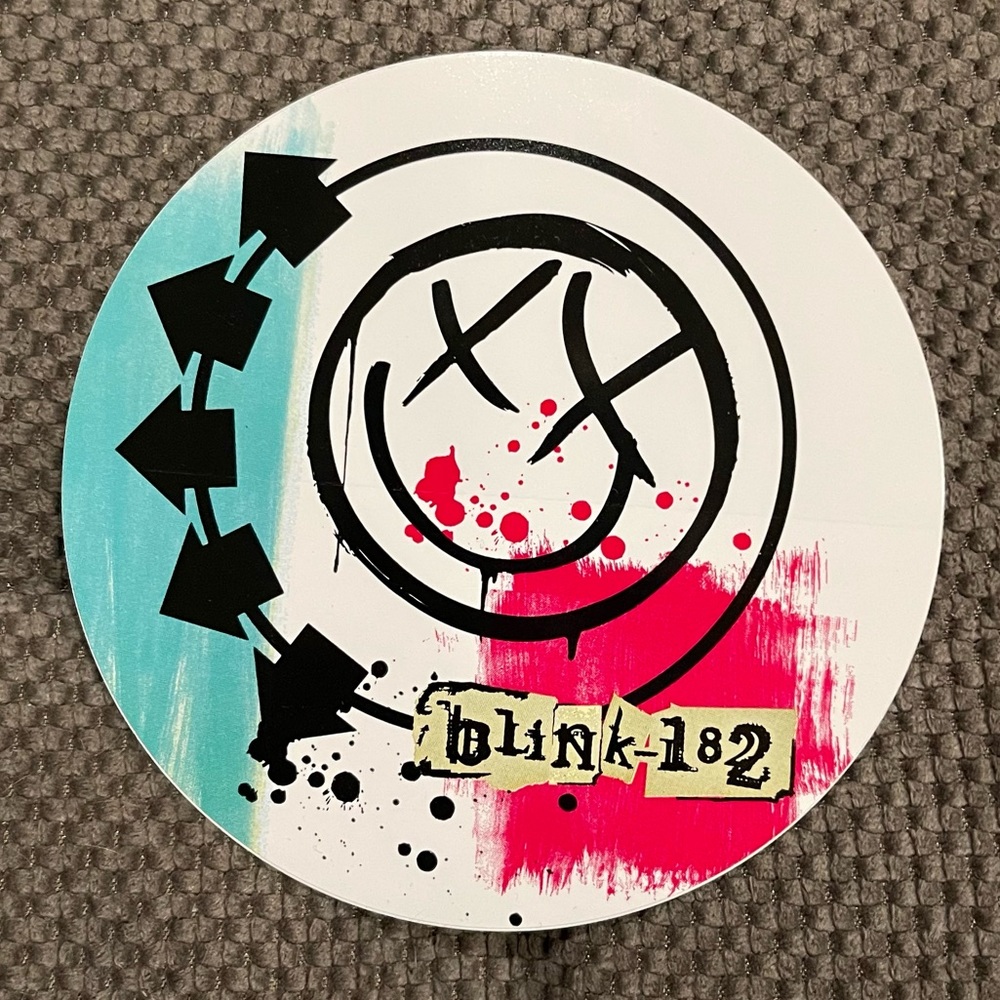 Blink-182 Sticker Decal Feeling This & Miss You Blink 182